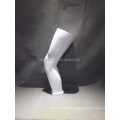 DL801 Sport knee form for sport mannequin, display knee form of white color silver color matt